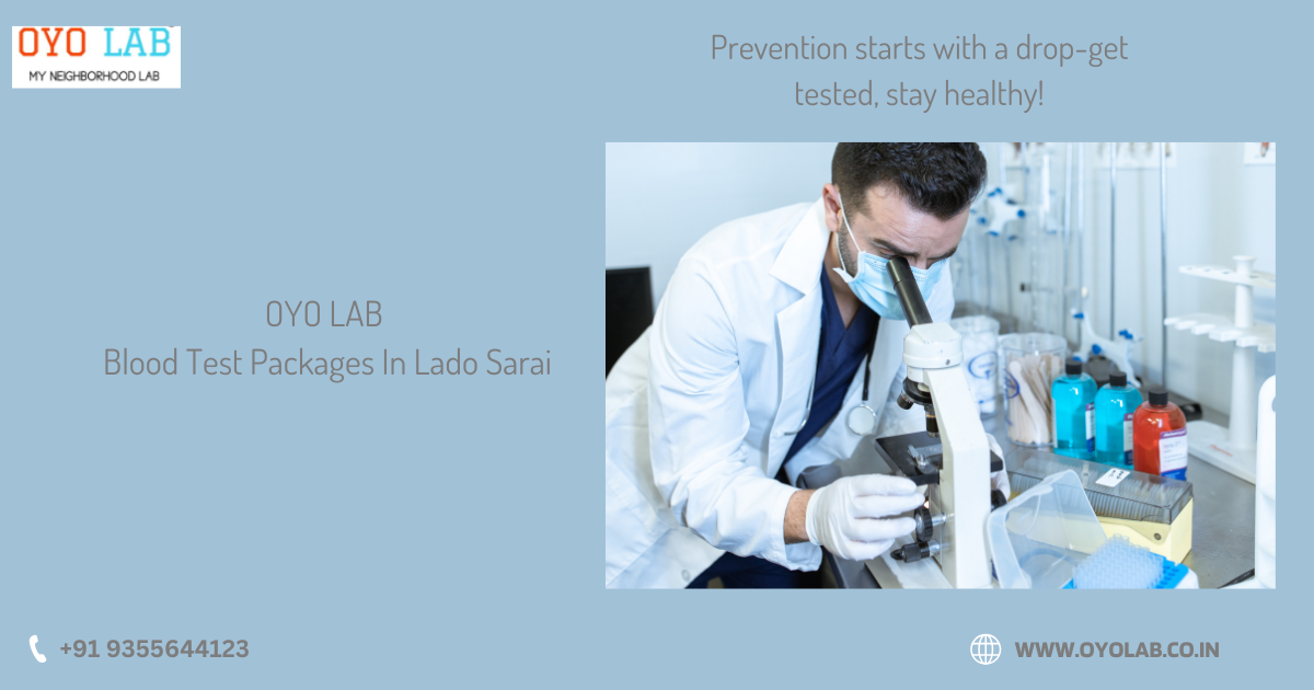 Blood Test Packages In Lado Sarai