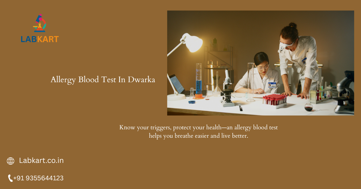 Featured image of blog: Allergy Blood Test In Dwarka