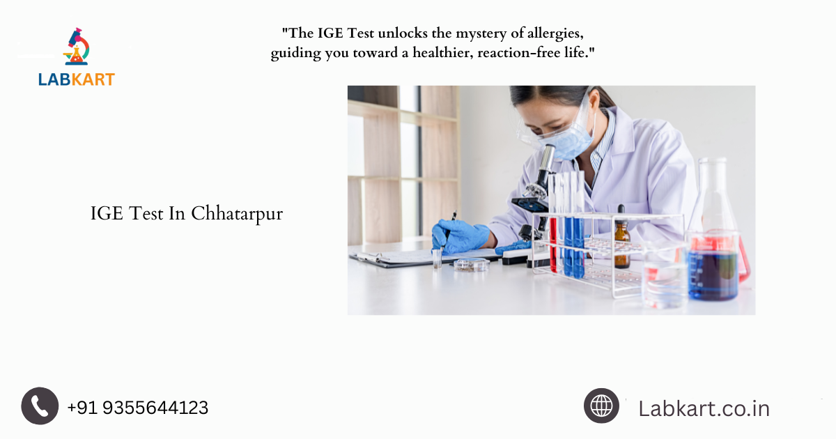 Featured image of blog: IGE Test In Chhatarpur