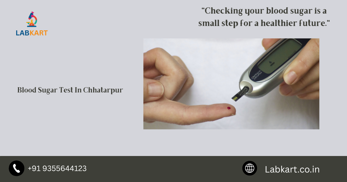 Featured image of blog: Blood Sugar Test In Chhatarpur