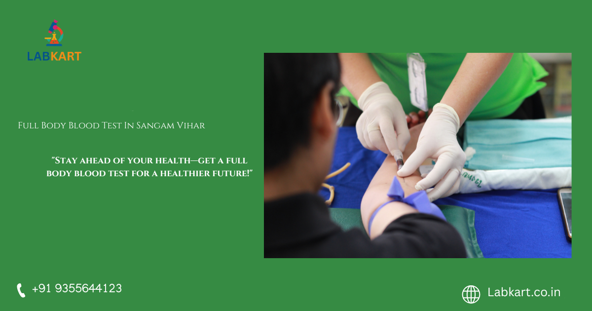 Featured image of blog: Full Body Blood Test