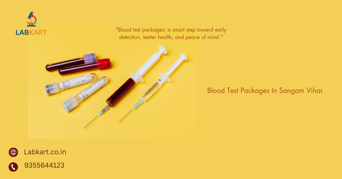 Featured image of blog: Blood Test Packages In Sangam Vihar