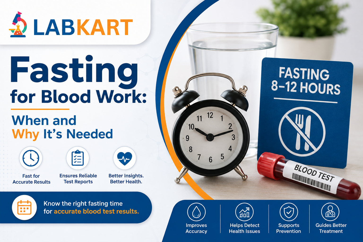 Featured image of blog: Fasting for Blood Work: When and Why It's Needed