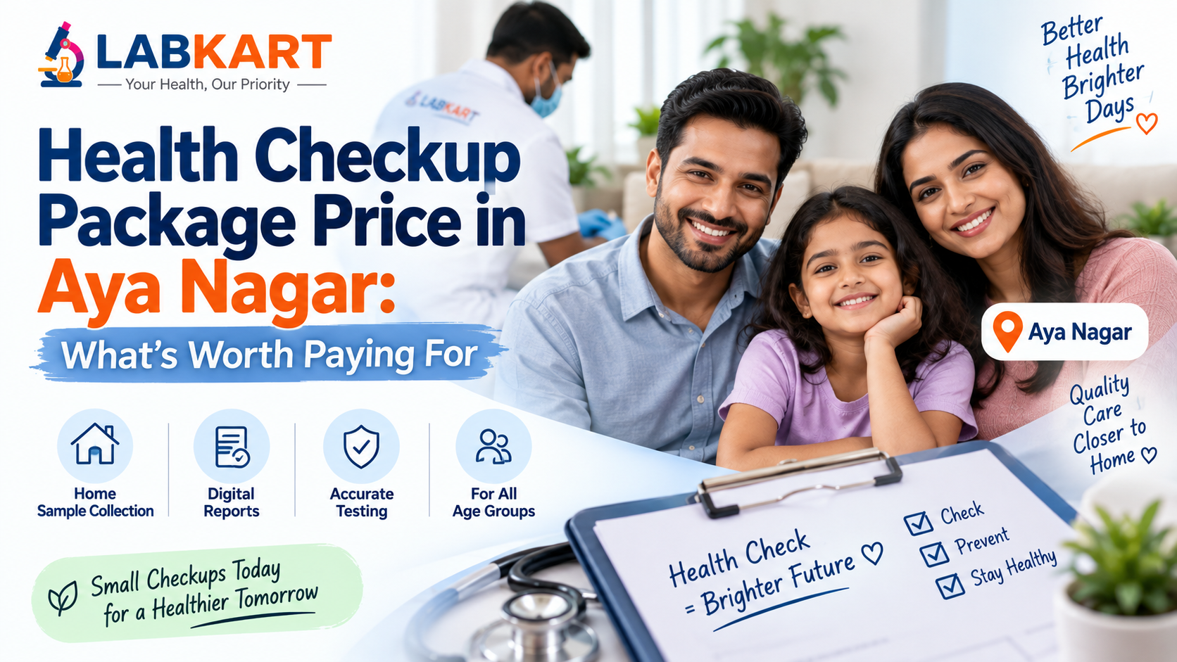 Featured image of blog: Health Checkup Package Price in Aya Nagar: What's Worth Paying For